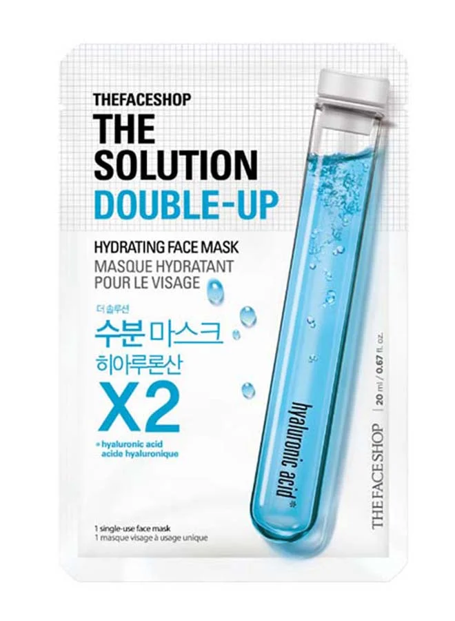 ذا فيس شوب قناع الوجه المرطب المزدوج الحل